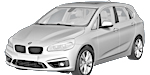 BMW F45 P097D Fault Code